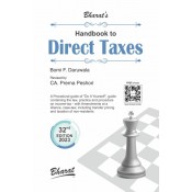 Bharat's Handbook to Direct Taxes 2023 by Bomi F. Daruwala & CA. Prerna Peshori